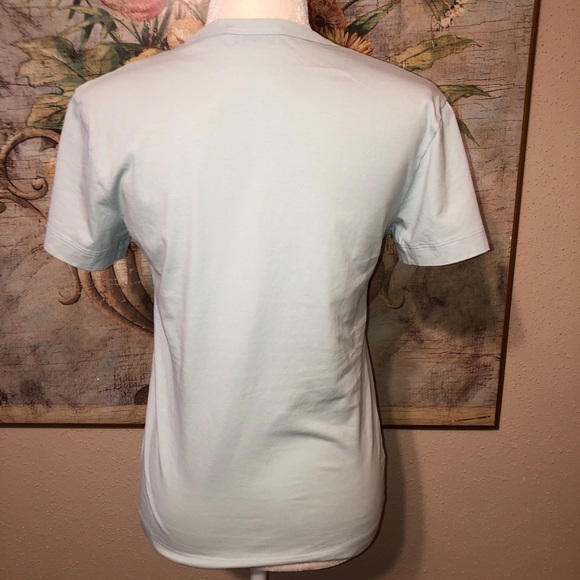 Sz XS Pucci Pisces Fish Logo Print Cotton T-Shirt - Picture 7 of 14